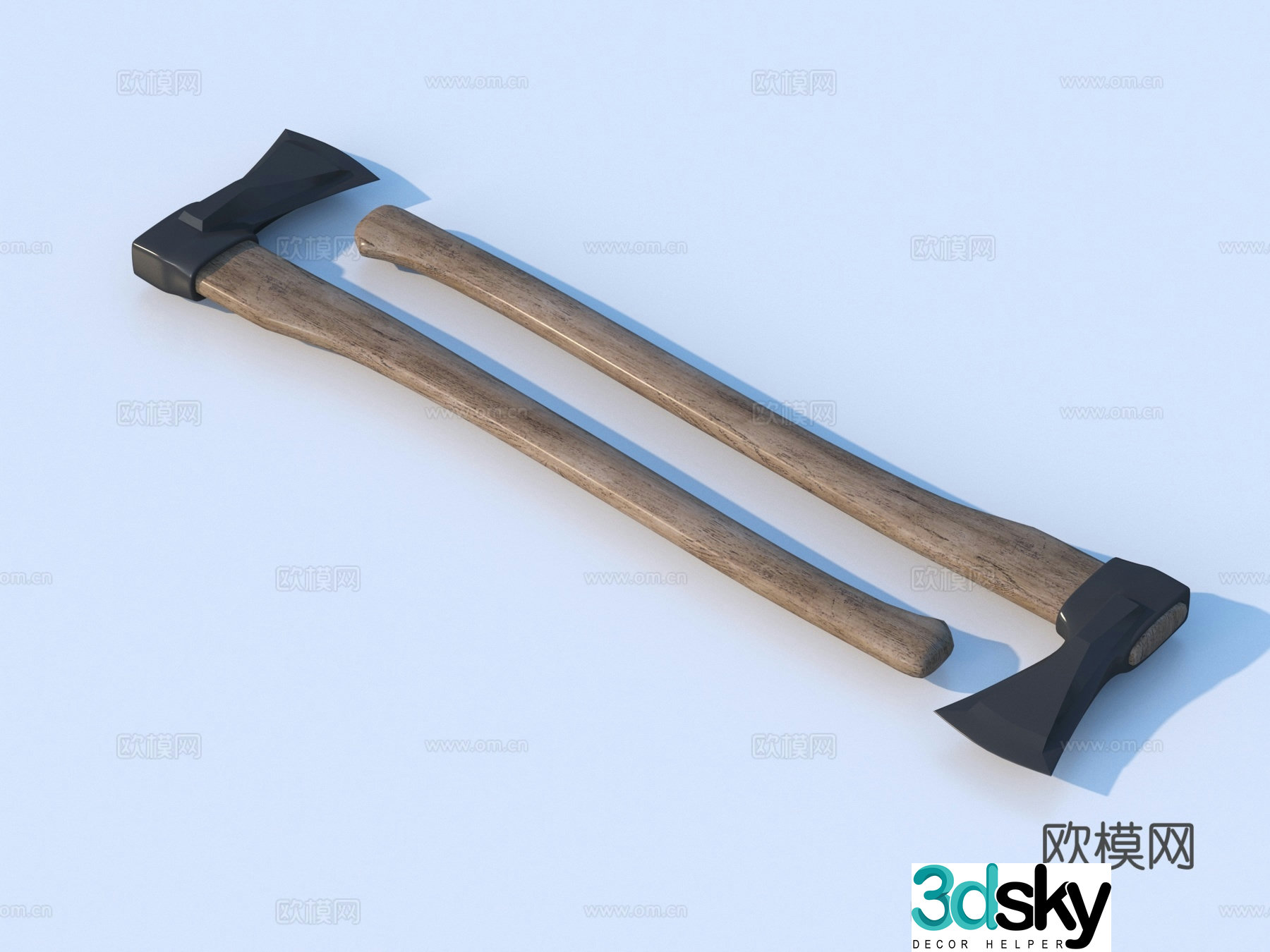 Axe Wood Axe Outdoor Axe Multifunctional Axe 3D Model