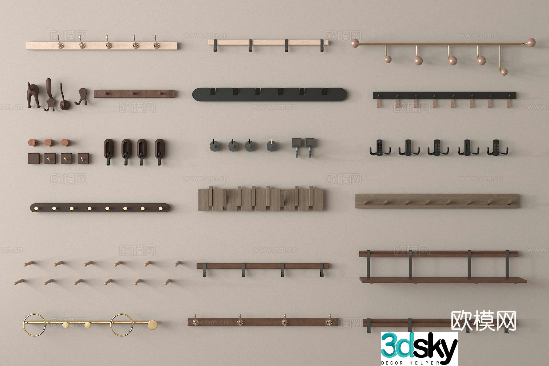 Hook Clothes Hook Clothes Hook 3D Model