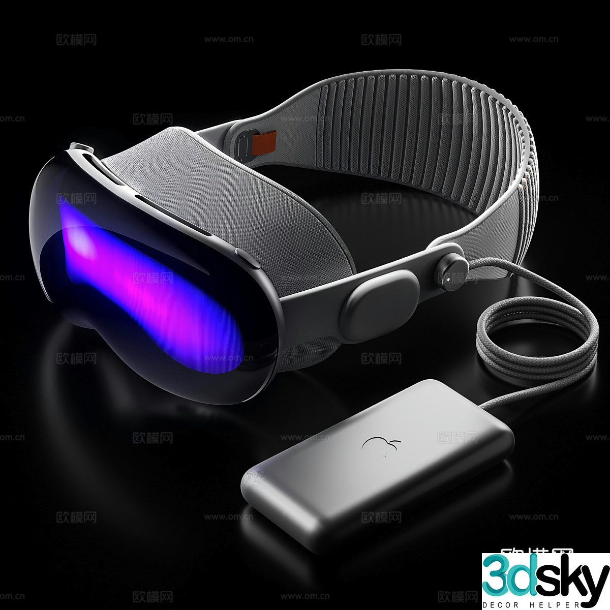 Mobile phone digital 3D model
