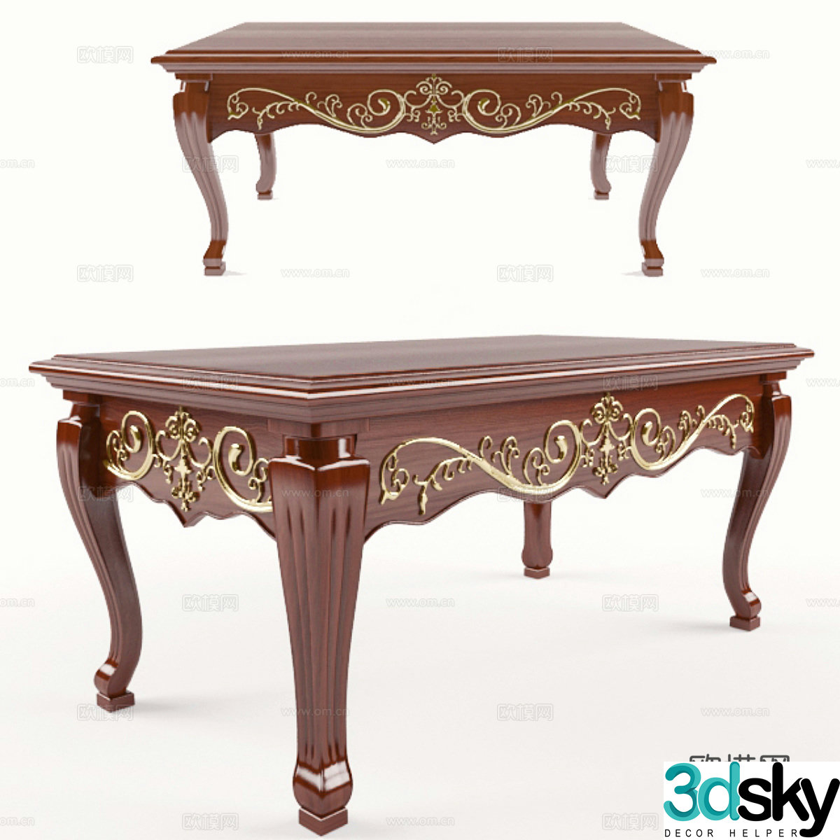 3d model of table
