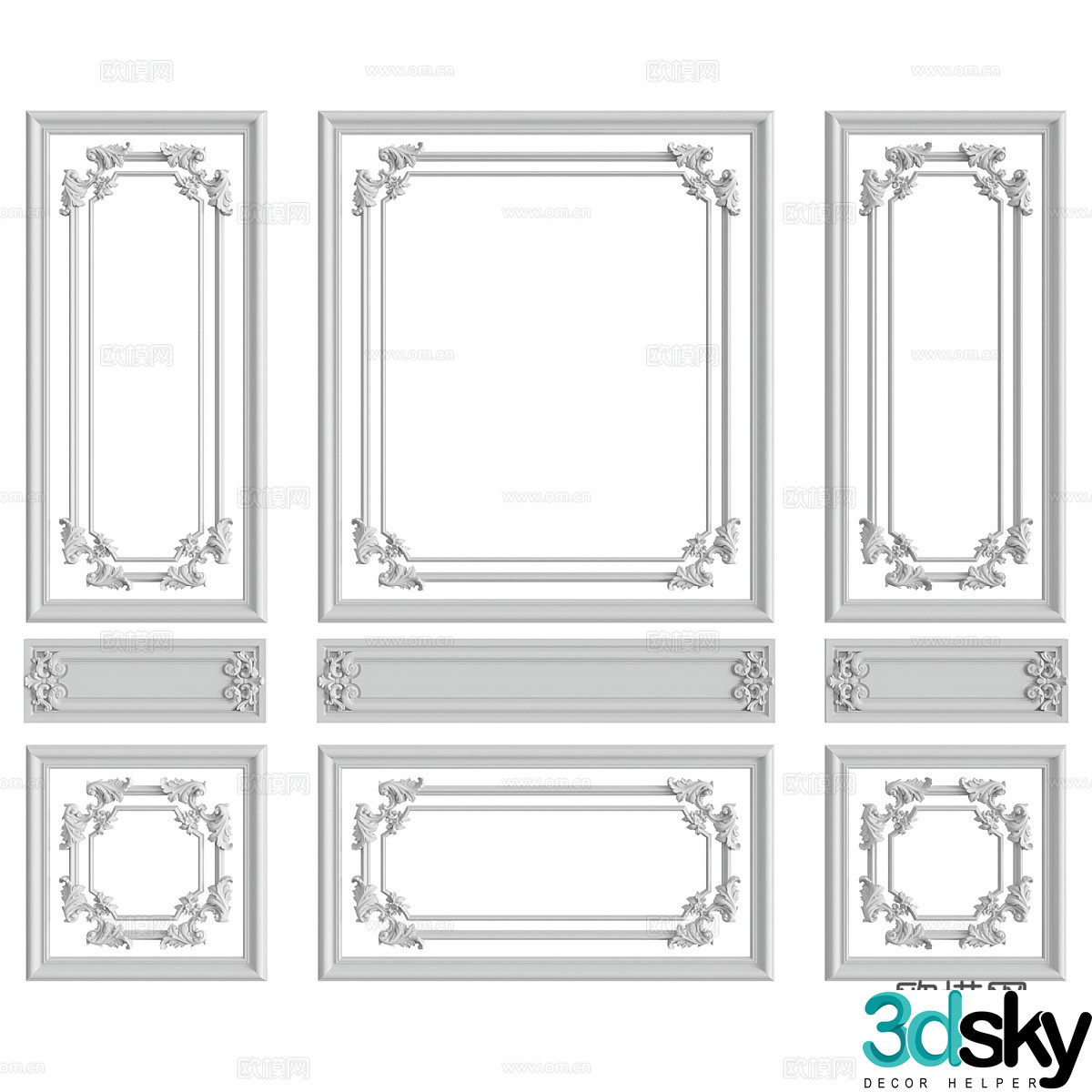 Gypsum Line 3D Model