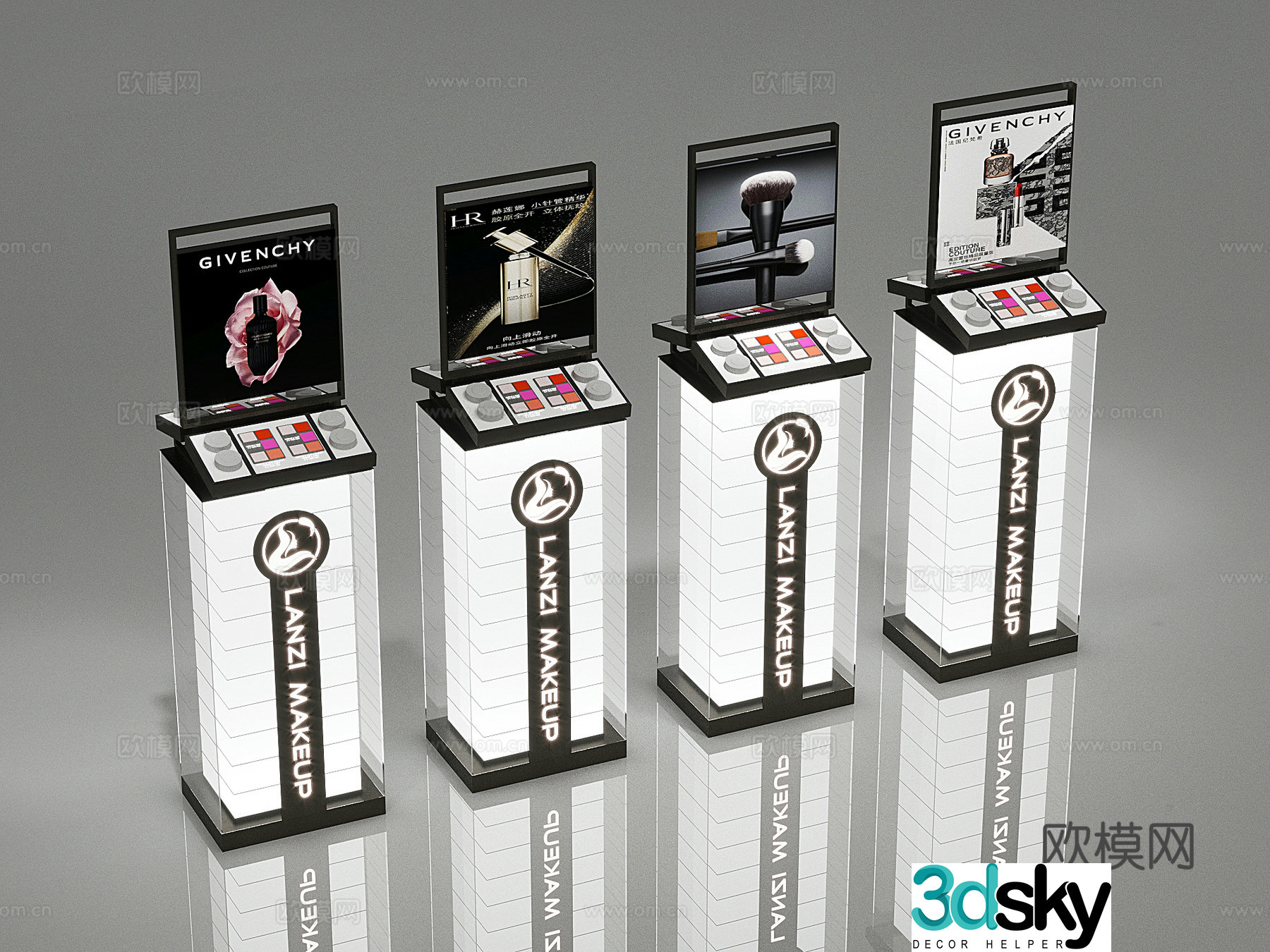 Counter 3D Model