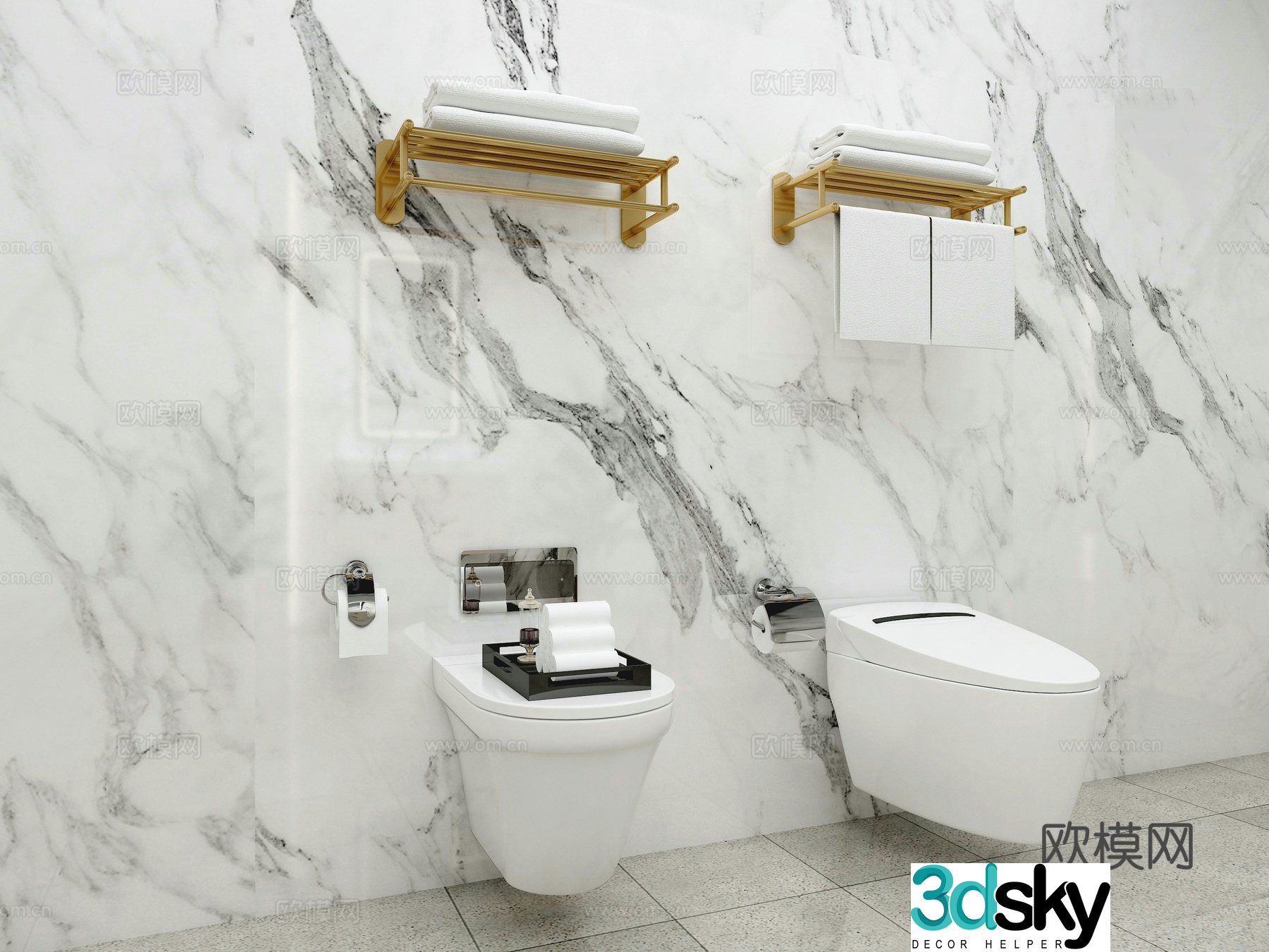 Toilet Smart Toilet Toilet 3D Model