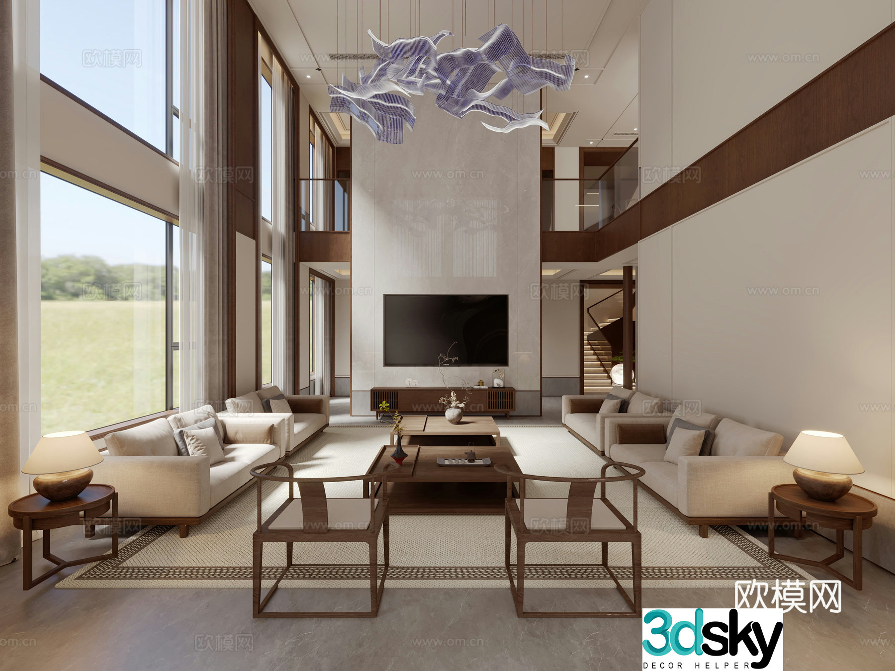 Song Dynasty aesthetic Chinese 3D model