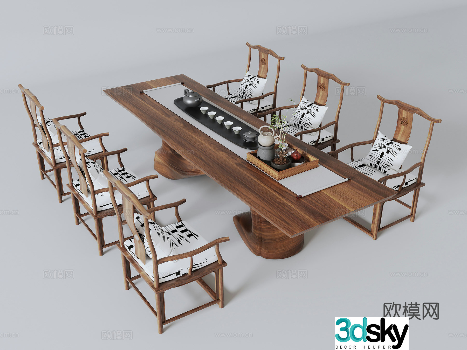 Tea table 3d model
