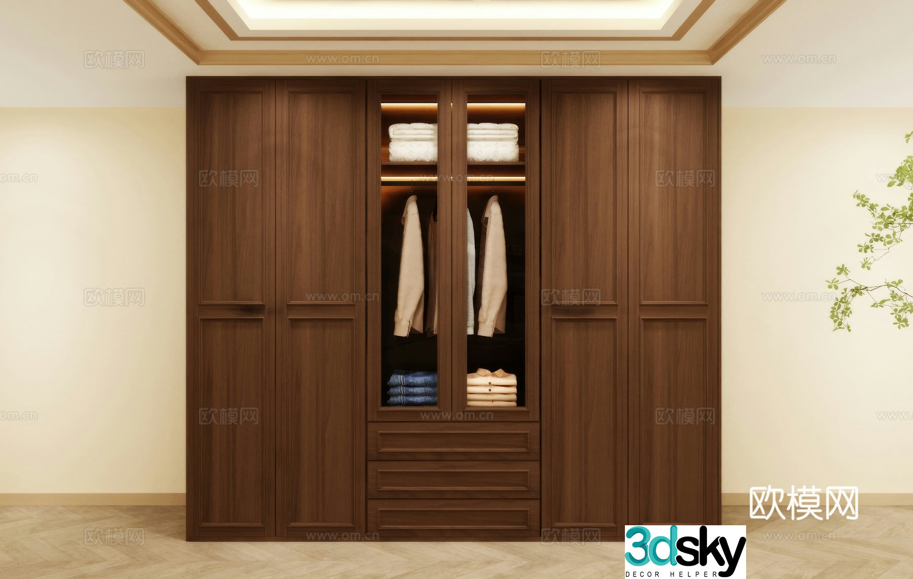 Wardrobe design Wardrobe renderings Wardrobe wardrobe design Wardrobe cabinet 3d model
