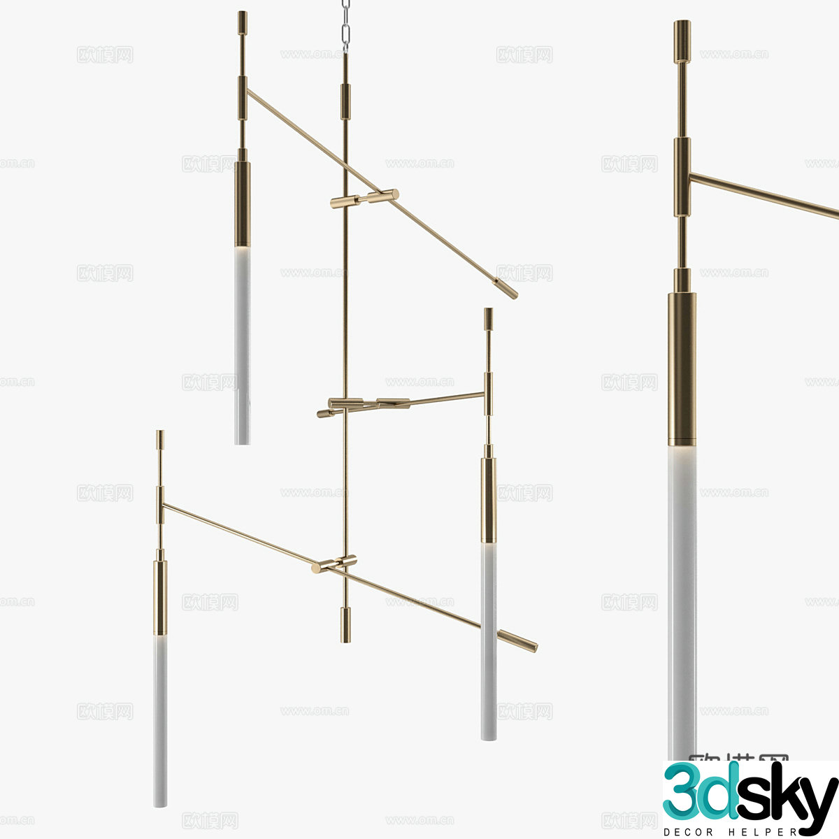 Handle Studio – Art Deco 3D Model
