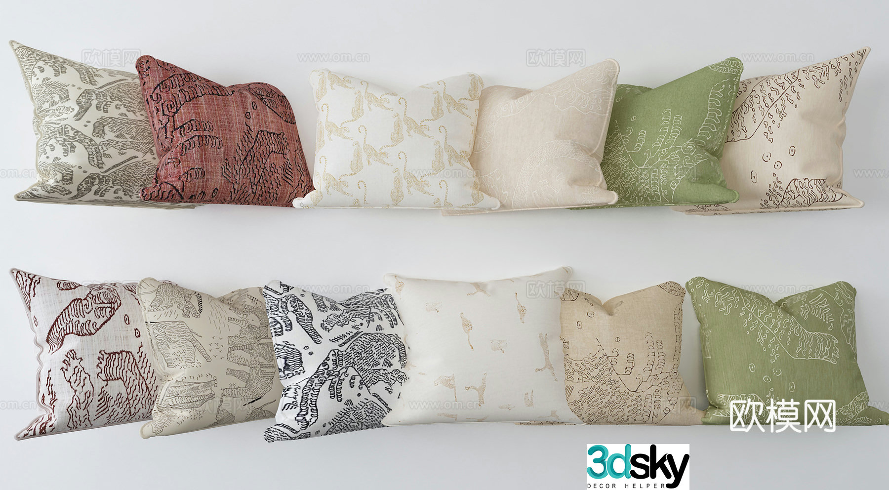 3D model of pillow