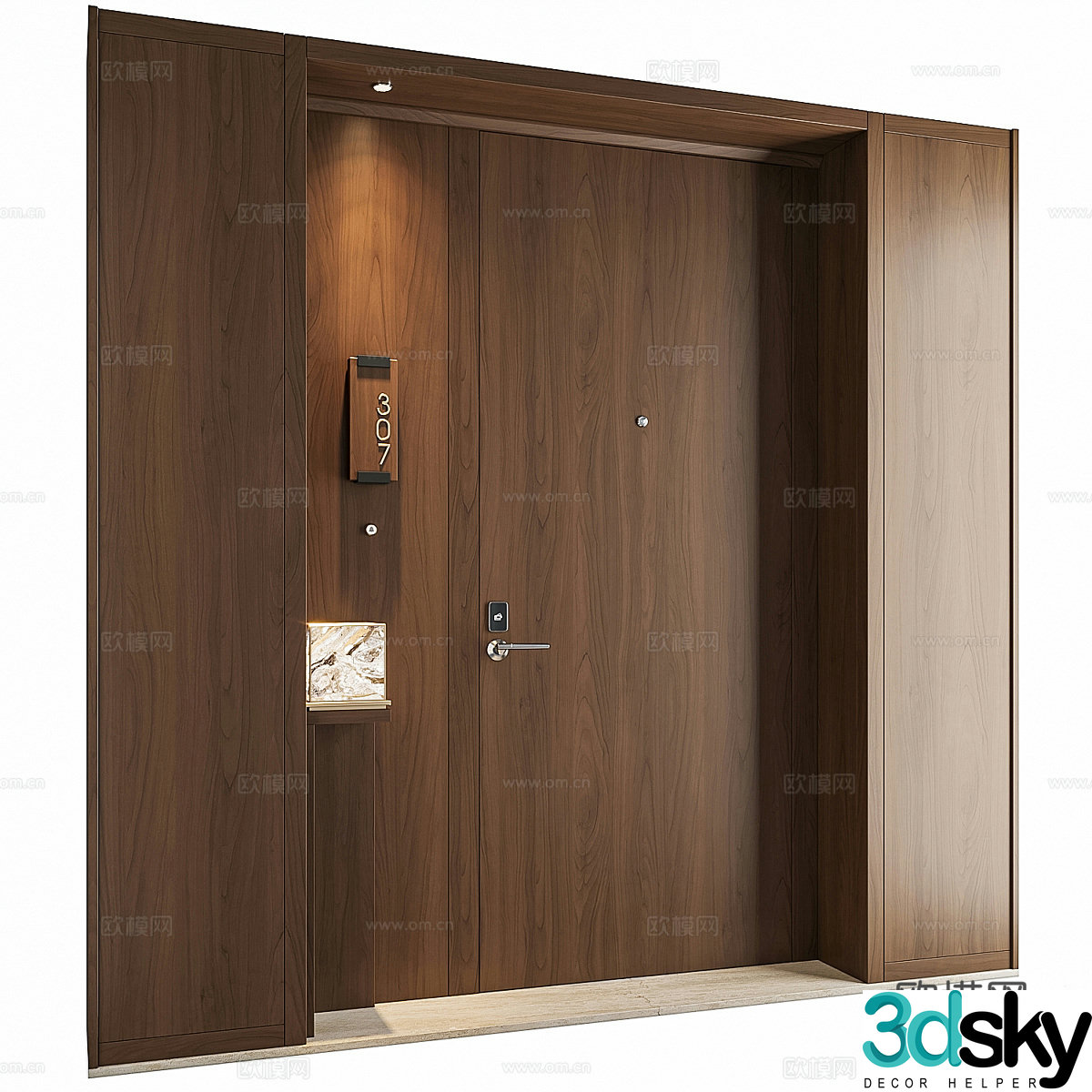 Side cabinet 3D model