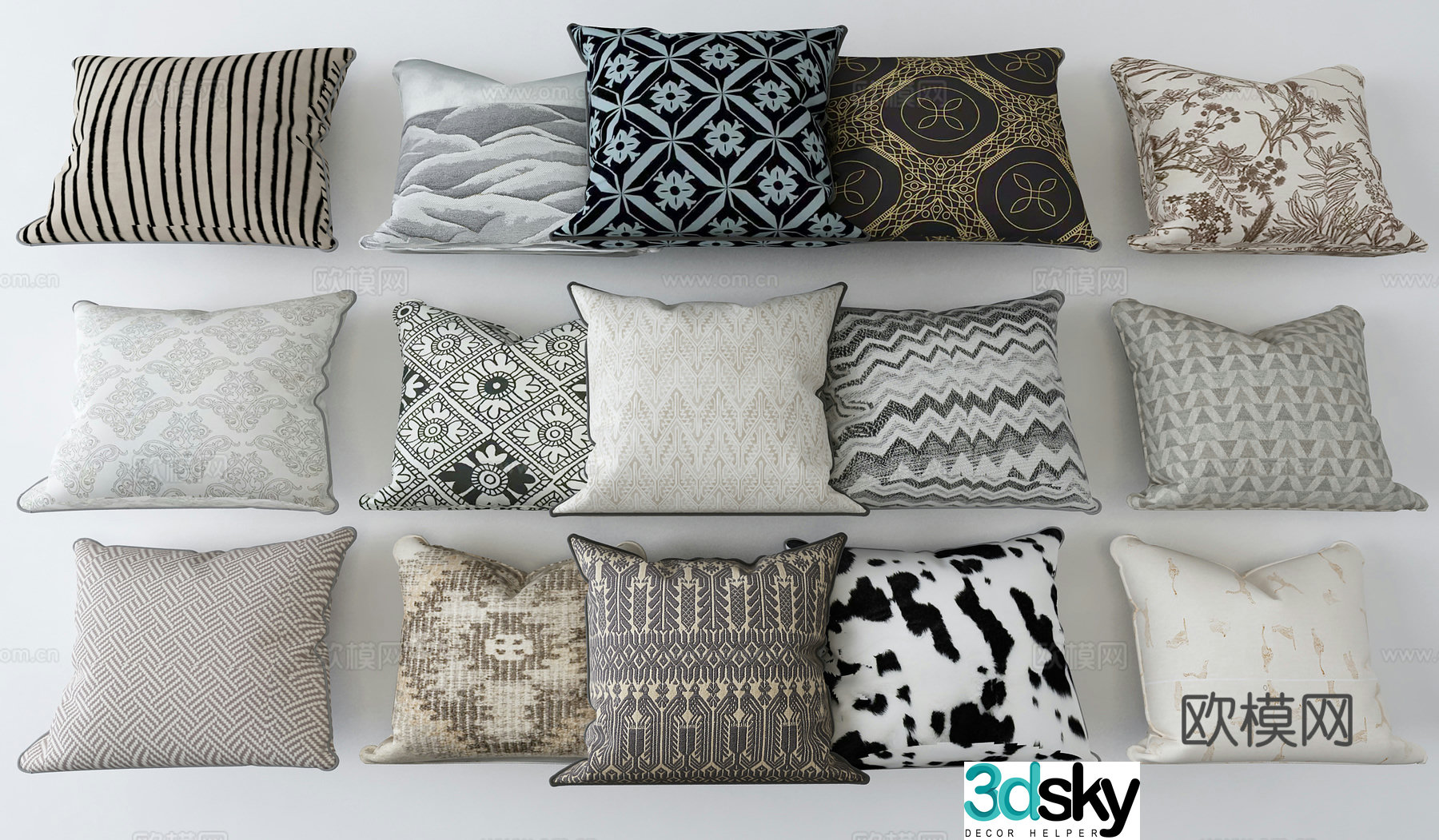 3D model of pillow