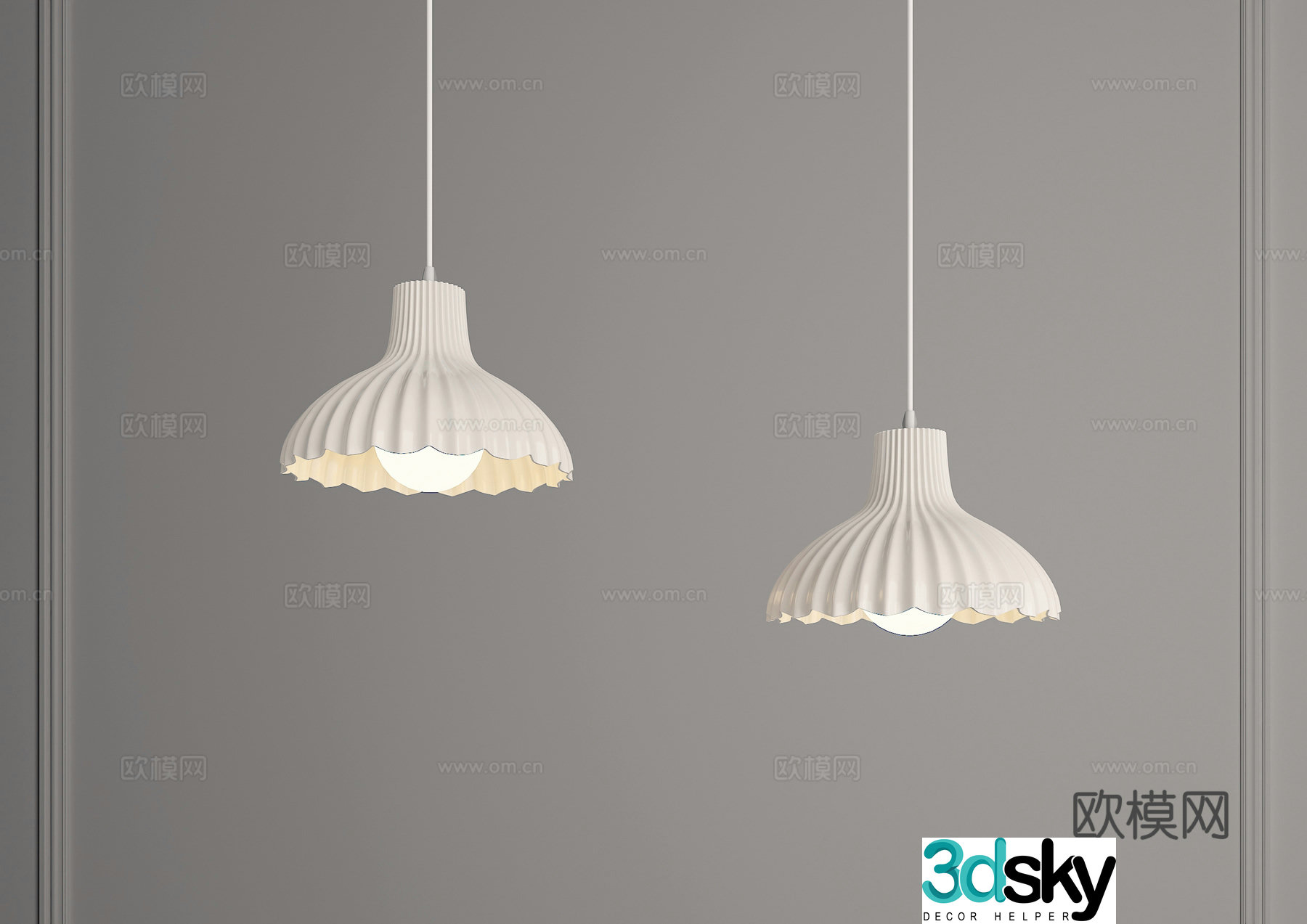 French chandeliers single-head chandeliers restaurant chandeliers French chandeliers cream-style chandeliers decorative chandeliers 3D model