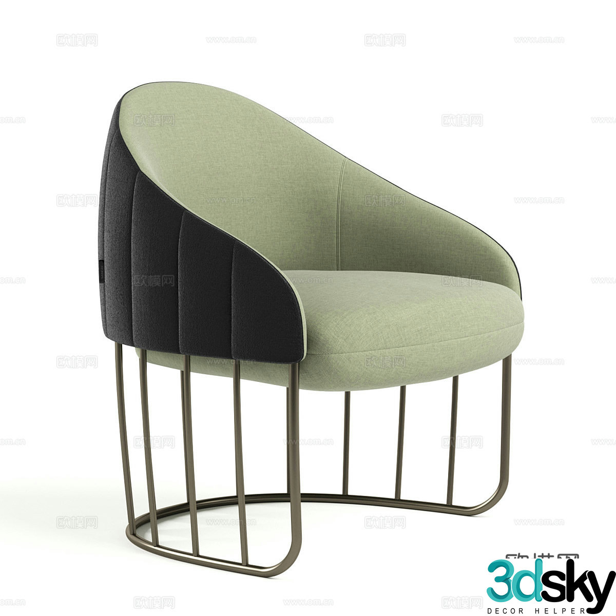 Armchair 3d model