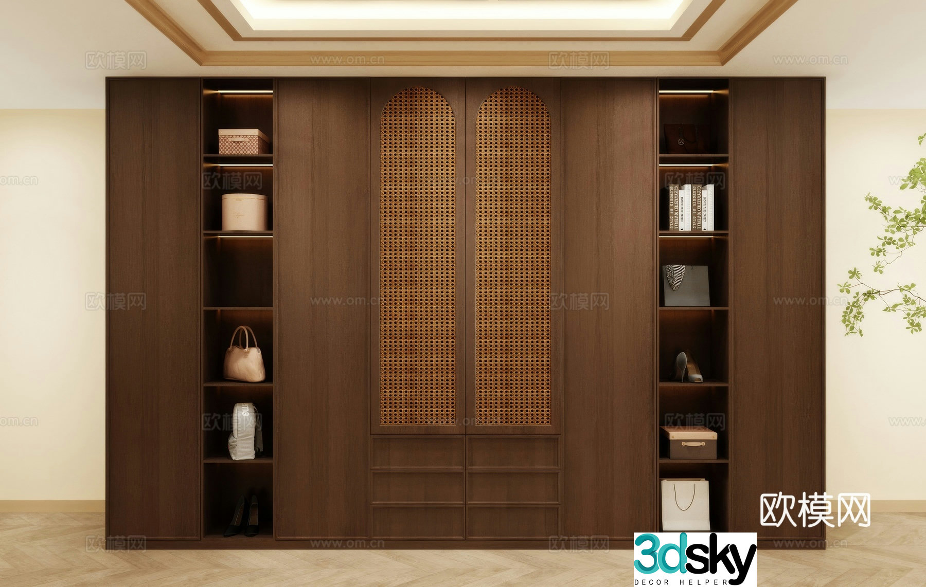 Wardrobe design Wardrobe renderings Wardrobe wardrobe design Wardrobe cabinet 3d model