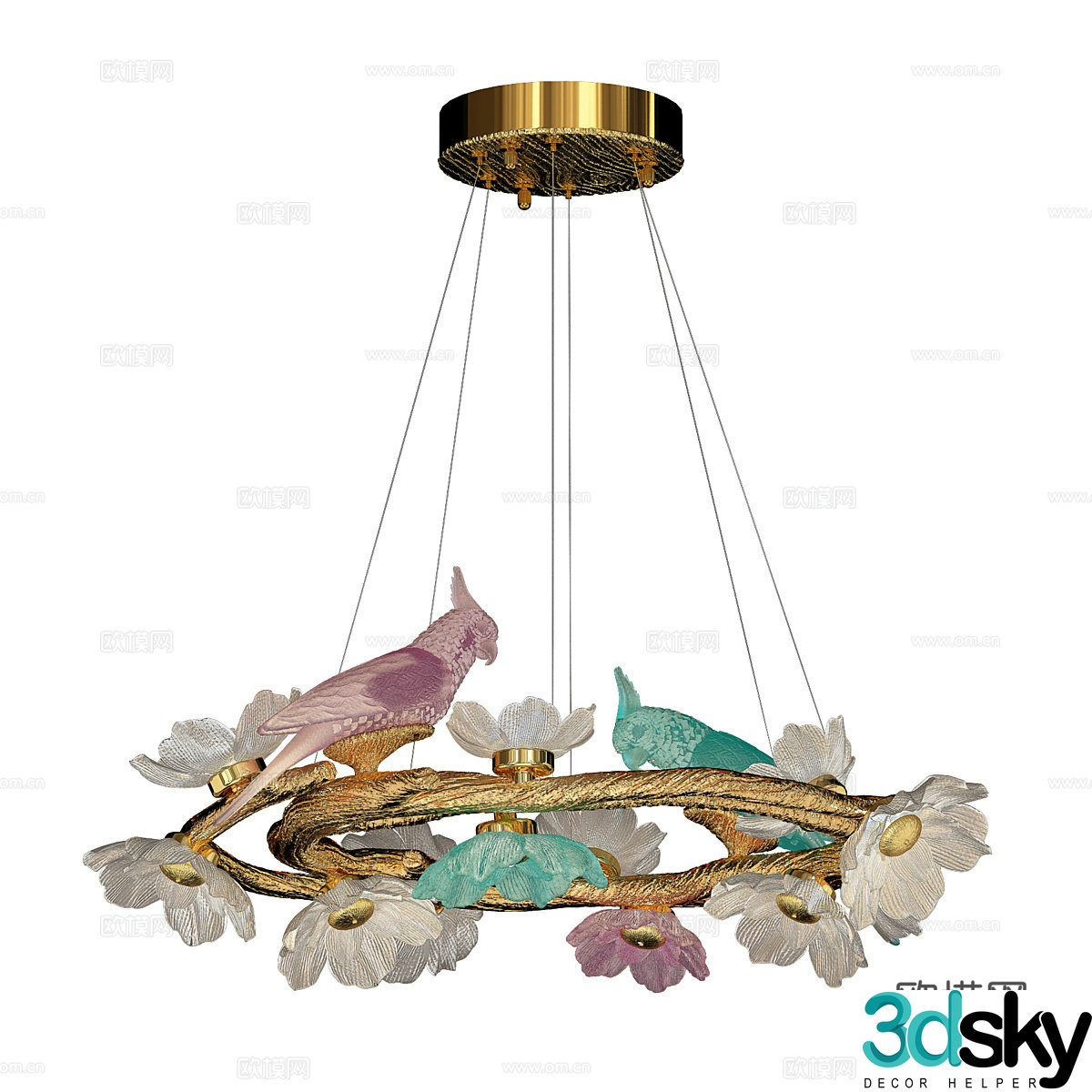 Chandelier 3d model