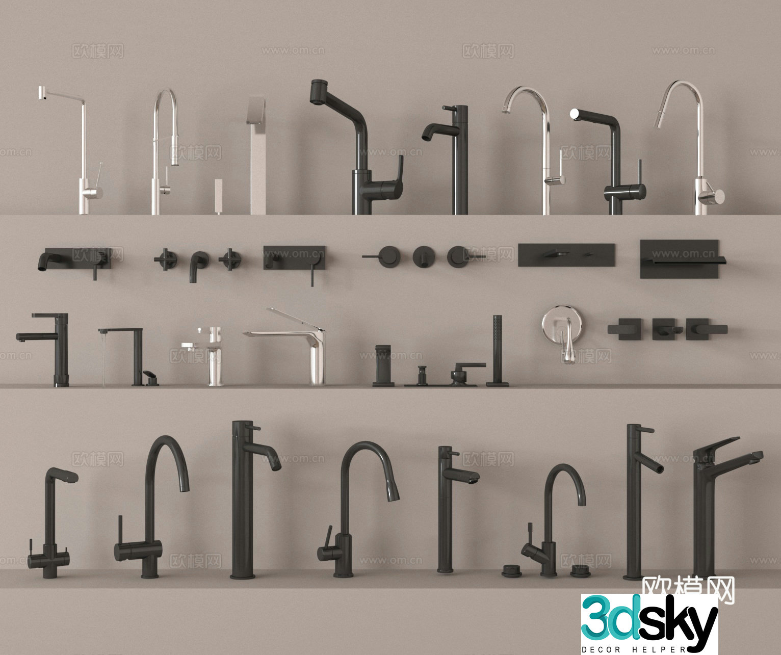 Faucet 3D model