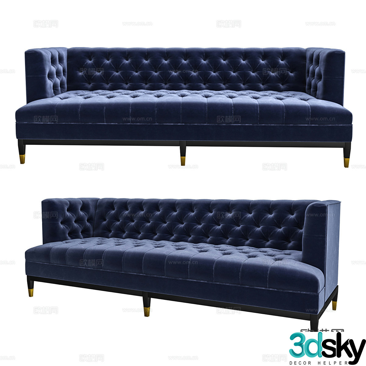 Eichholtz sofa 3d model