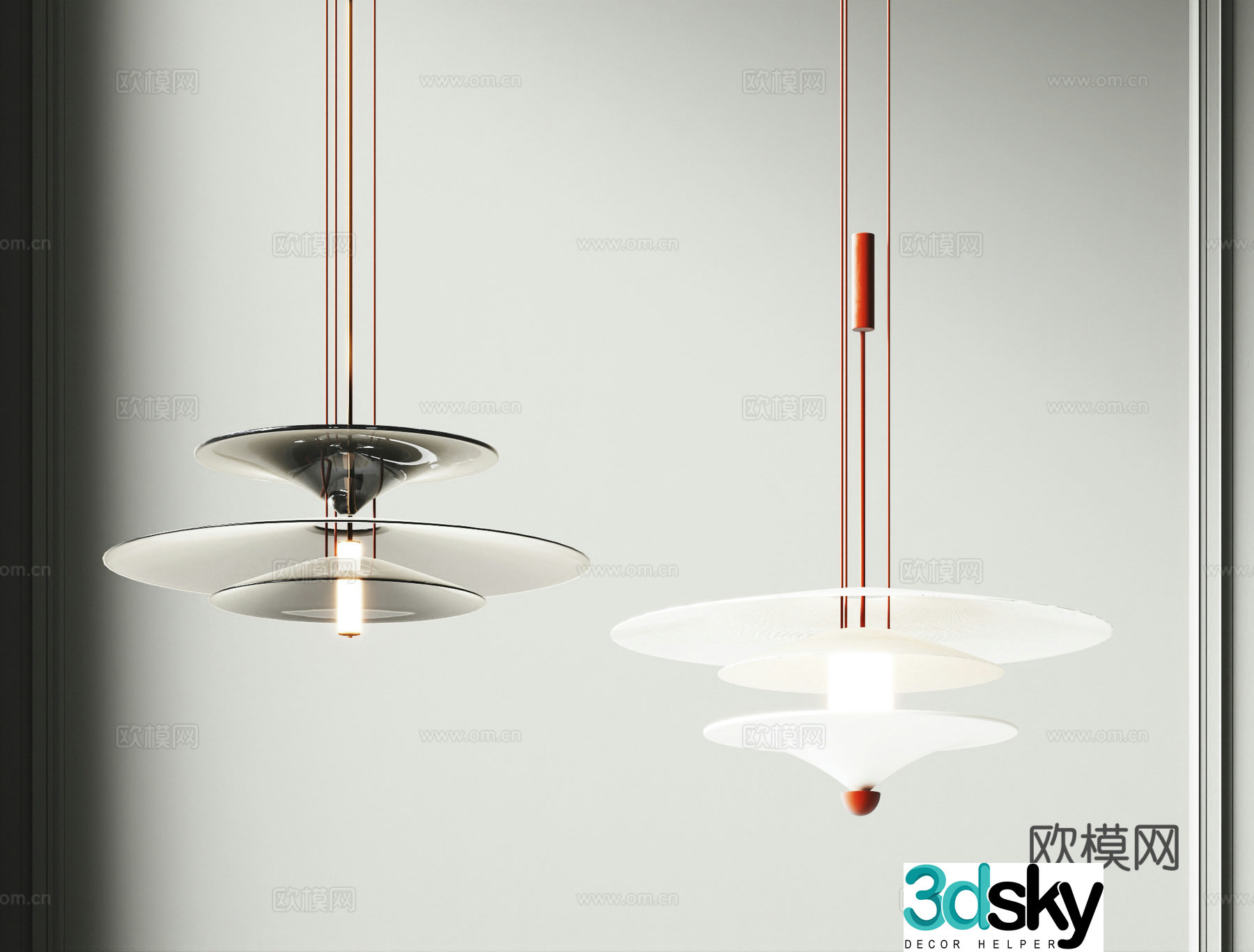 Glass Chandelier Small Chandelier Bedside Chandelier Bar Chandelier Restaurant Chandelier 3D Model