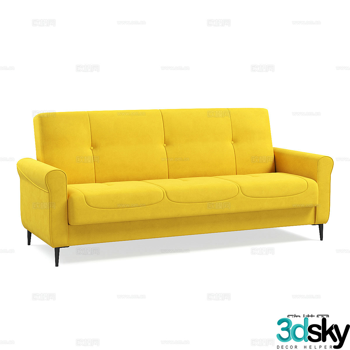 Multiplayer sofa 3d model