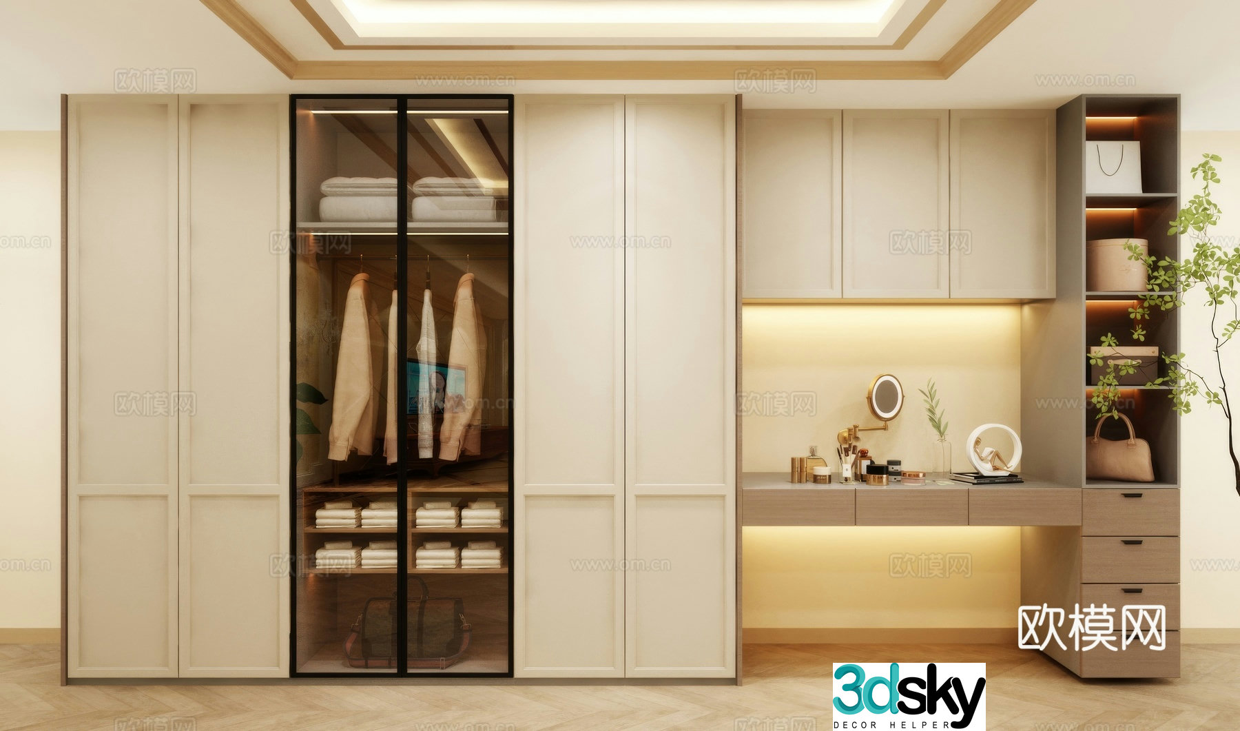 Wardrobe design Wardrobe renderings Wardrobe wardrobe design Wardrobe cabinet 3d model