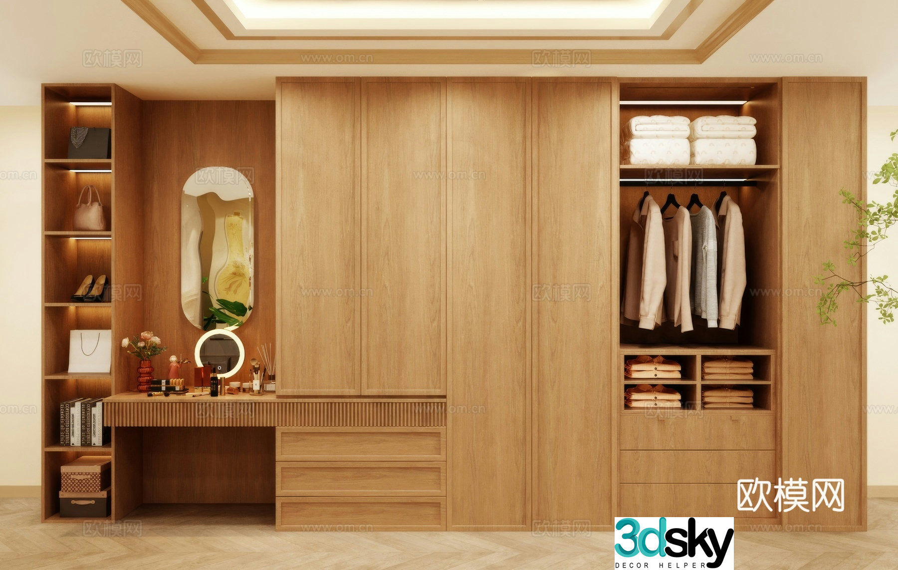 Wardrobe design Wardrobe renderings Wardrobe wardrobe design Wardrobe cabinet 3d model