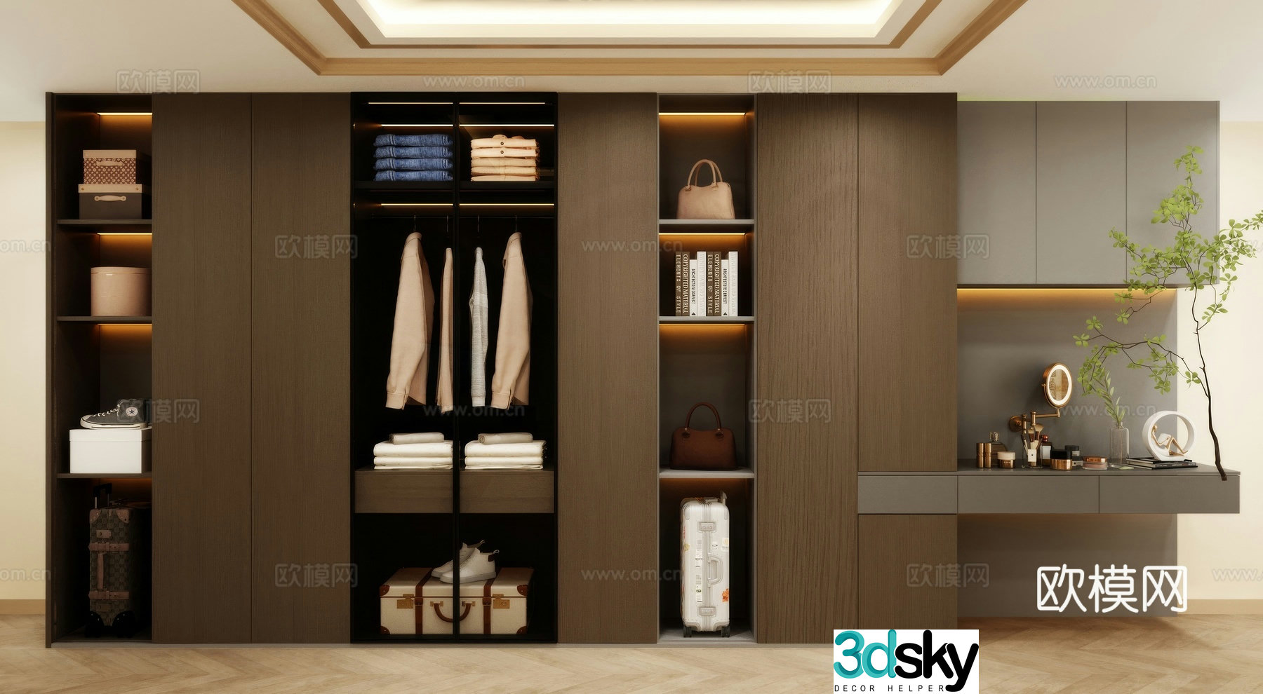 Wardrobe design Wardrobe renderings Wardrobe wardrobe design Wardrobe cabinet 3d model
