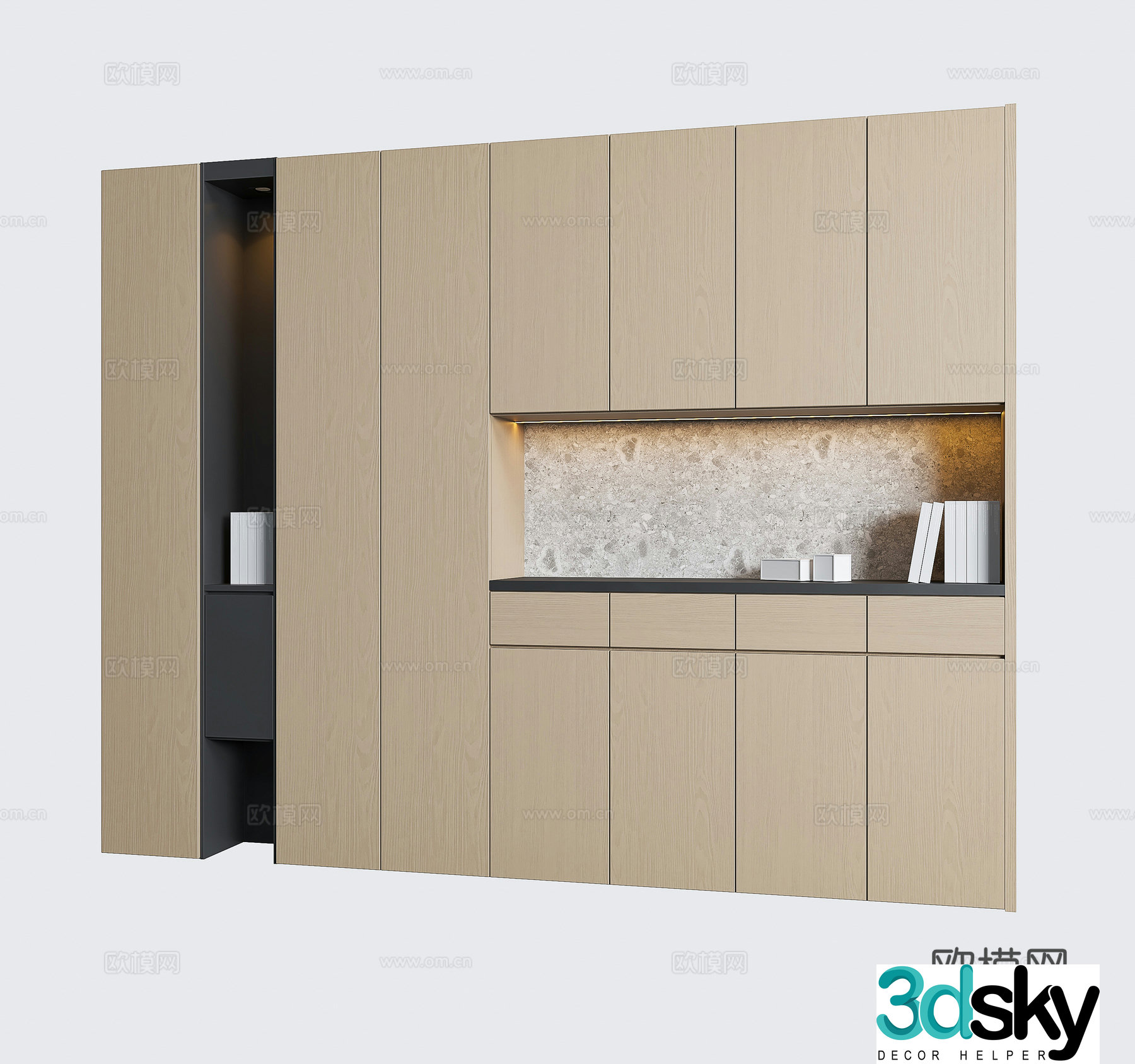 Modern shoe cabinet log shoe cabinet door-to-door shoe cabinet log wine cabinet creamy style shoe cabinet 3D model