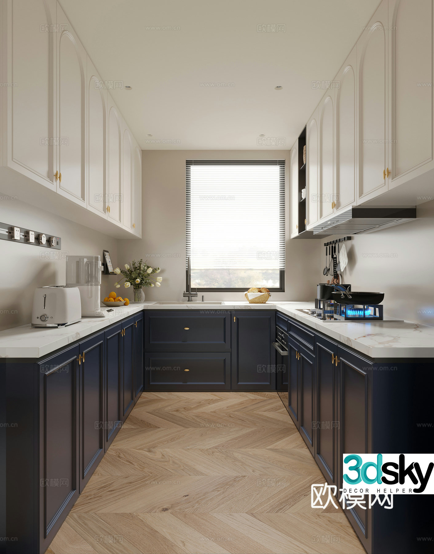 French kitchen 3d model