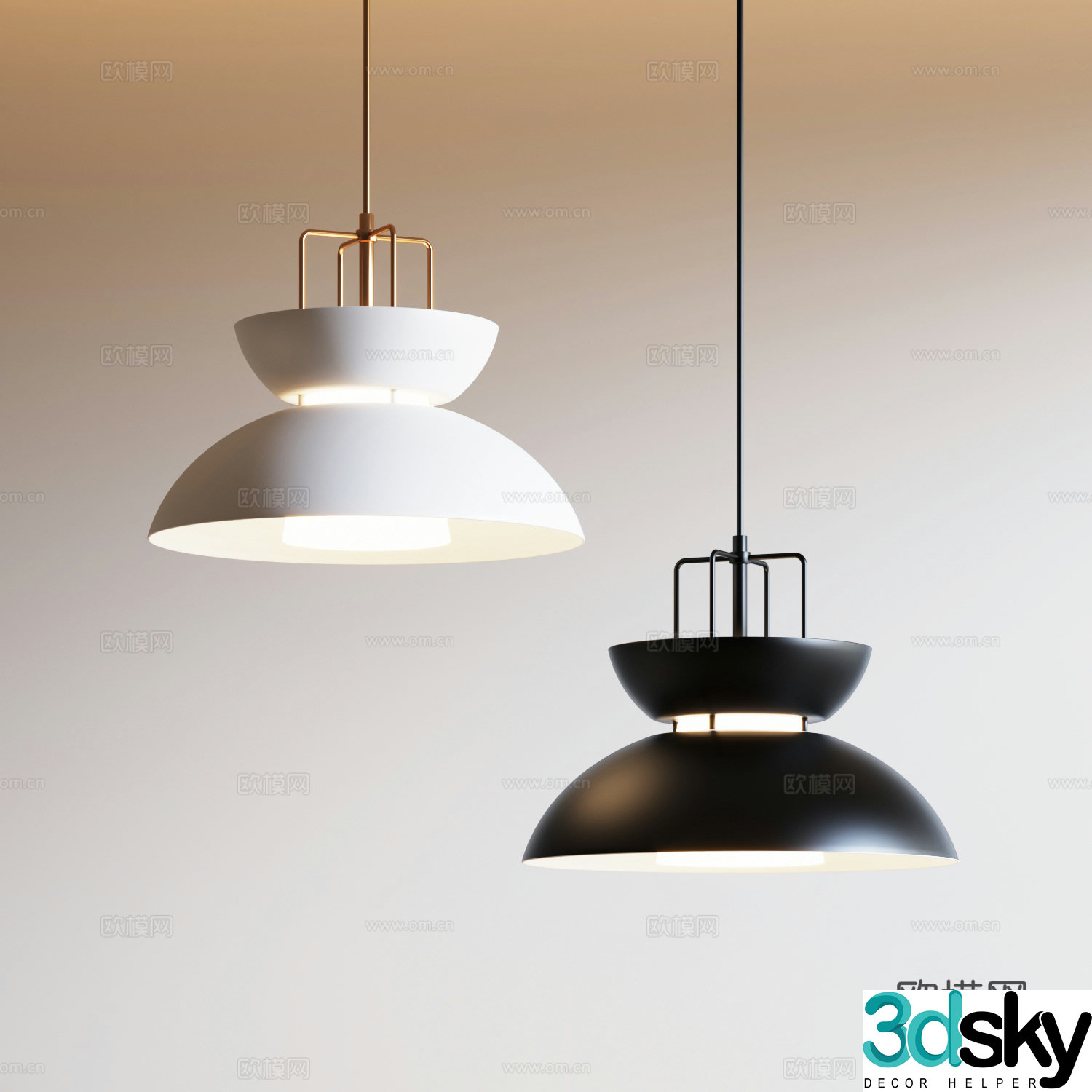 Bar chandeliers Restaurant chandeliers Small chandeliers Bedside chandeliers Decorative chandeliers Art chandeliers 3D model