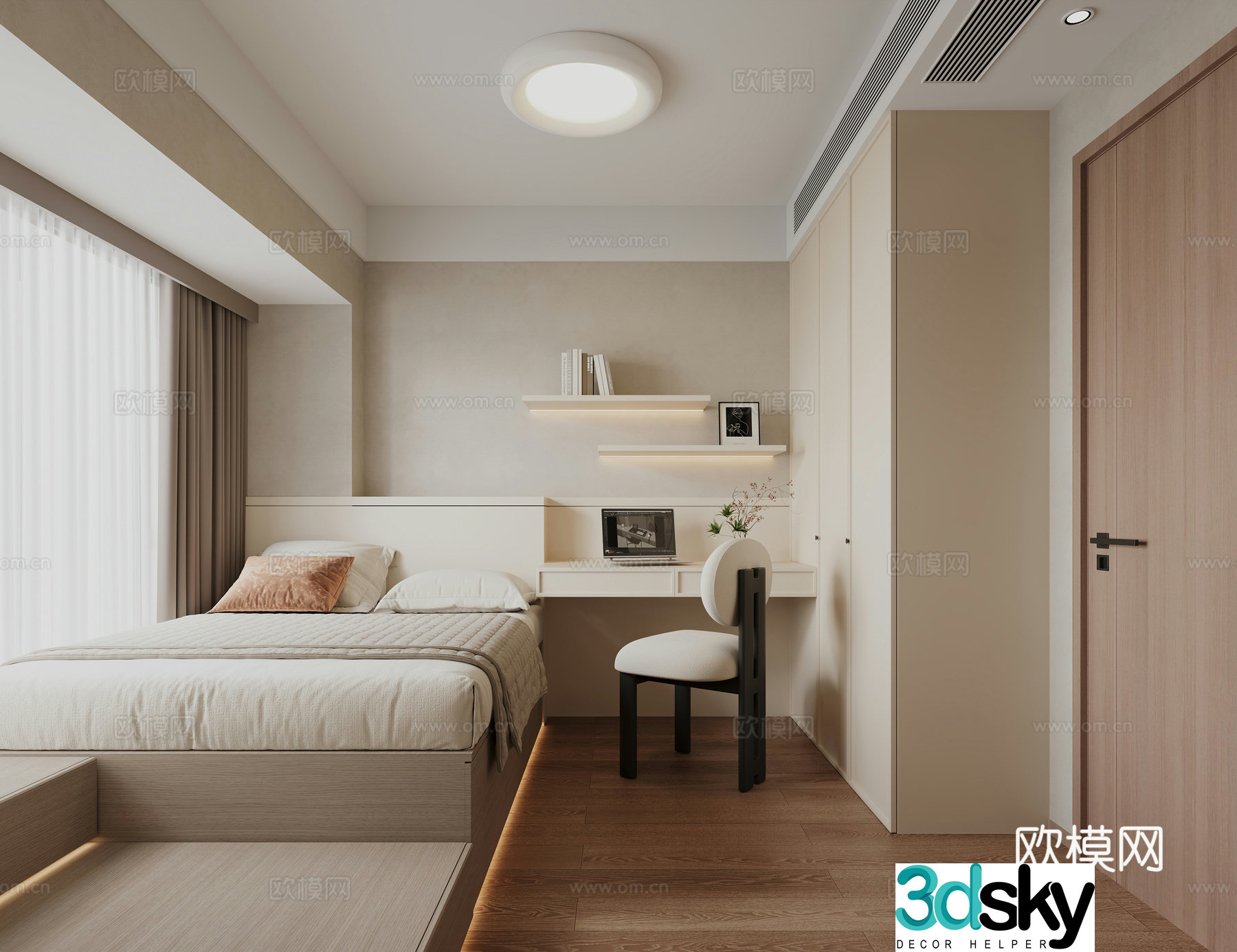 Tatami room 3d model