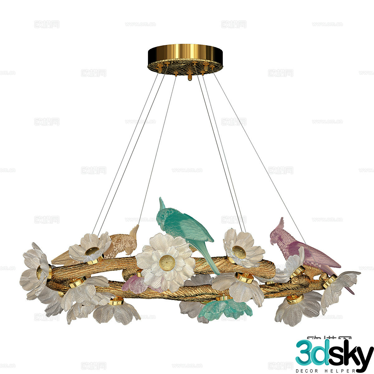 Chandelier 3d model