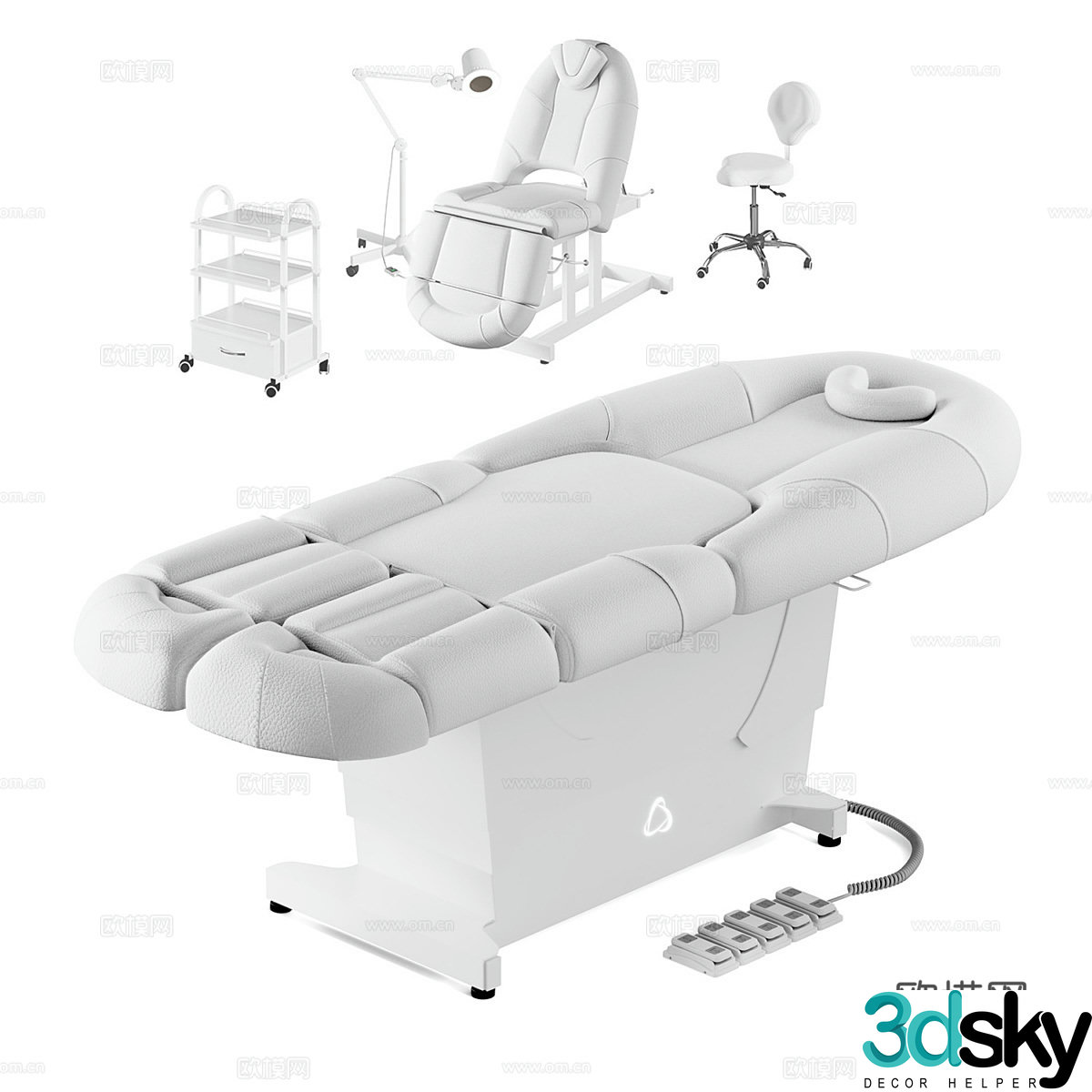 Entertainment table 3d model