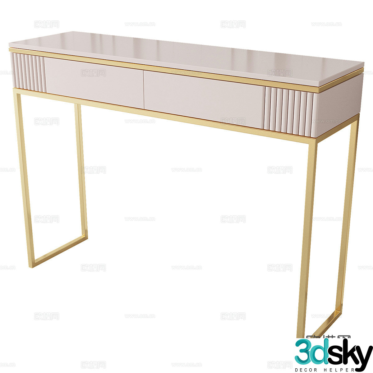 Desk 3d model