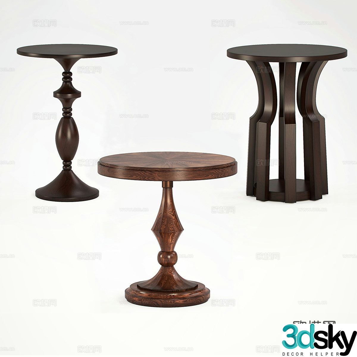 3D model of side angle angle