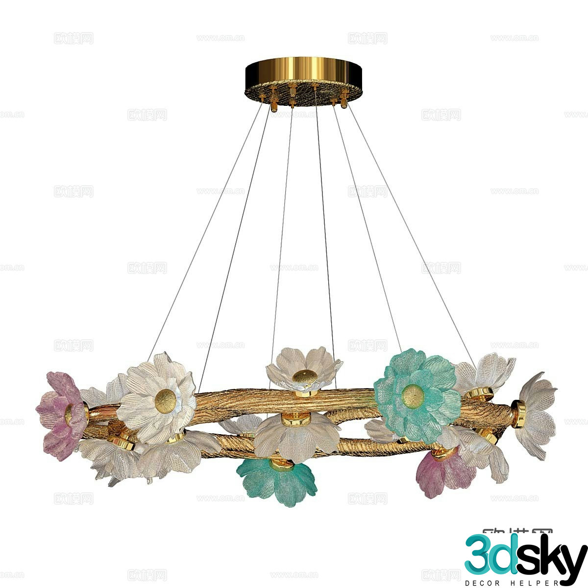 Chandelier 3d model