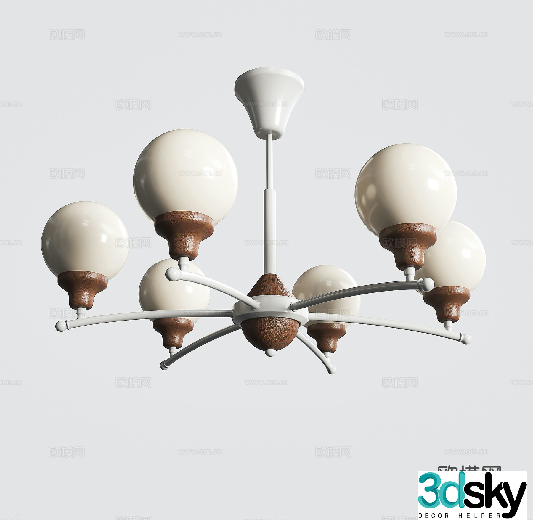 Modern Chandeliers French Chandeliers Children’s Room Chandeliers Creamy Chandeliers Living Room Chandeliers 3D Model
