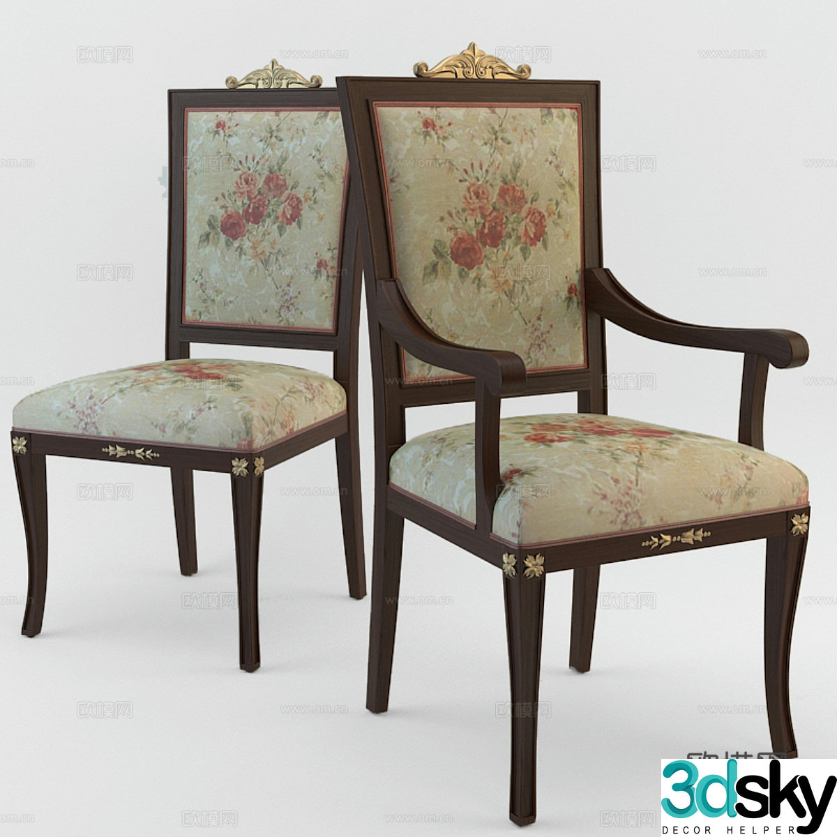 Dining chair 3d model