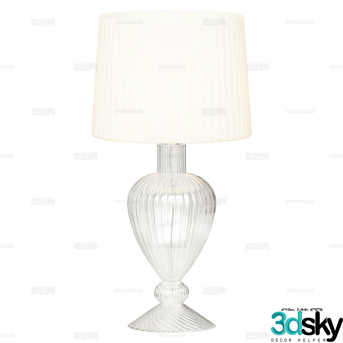 Table lamp 3d model