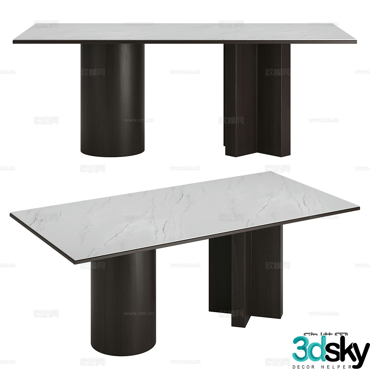 Desk 3d model