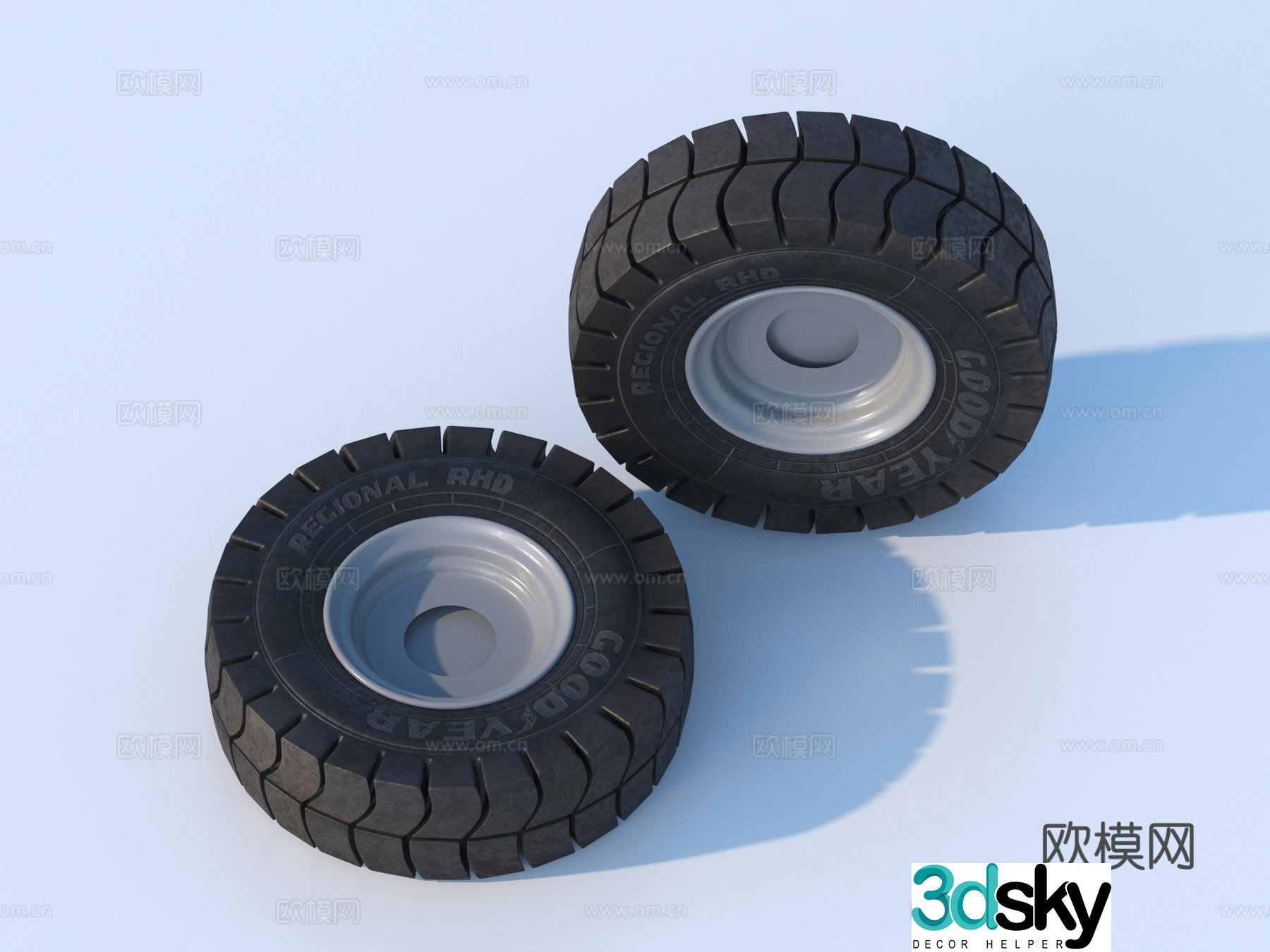 Tires Tires Rings Wheels New Tires 3D Model
