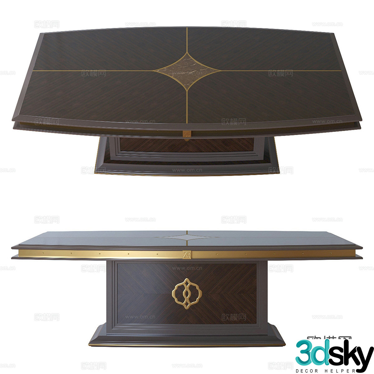 Dining table 3d model