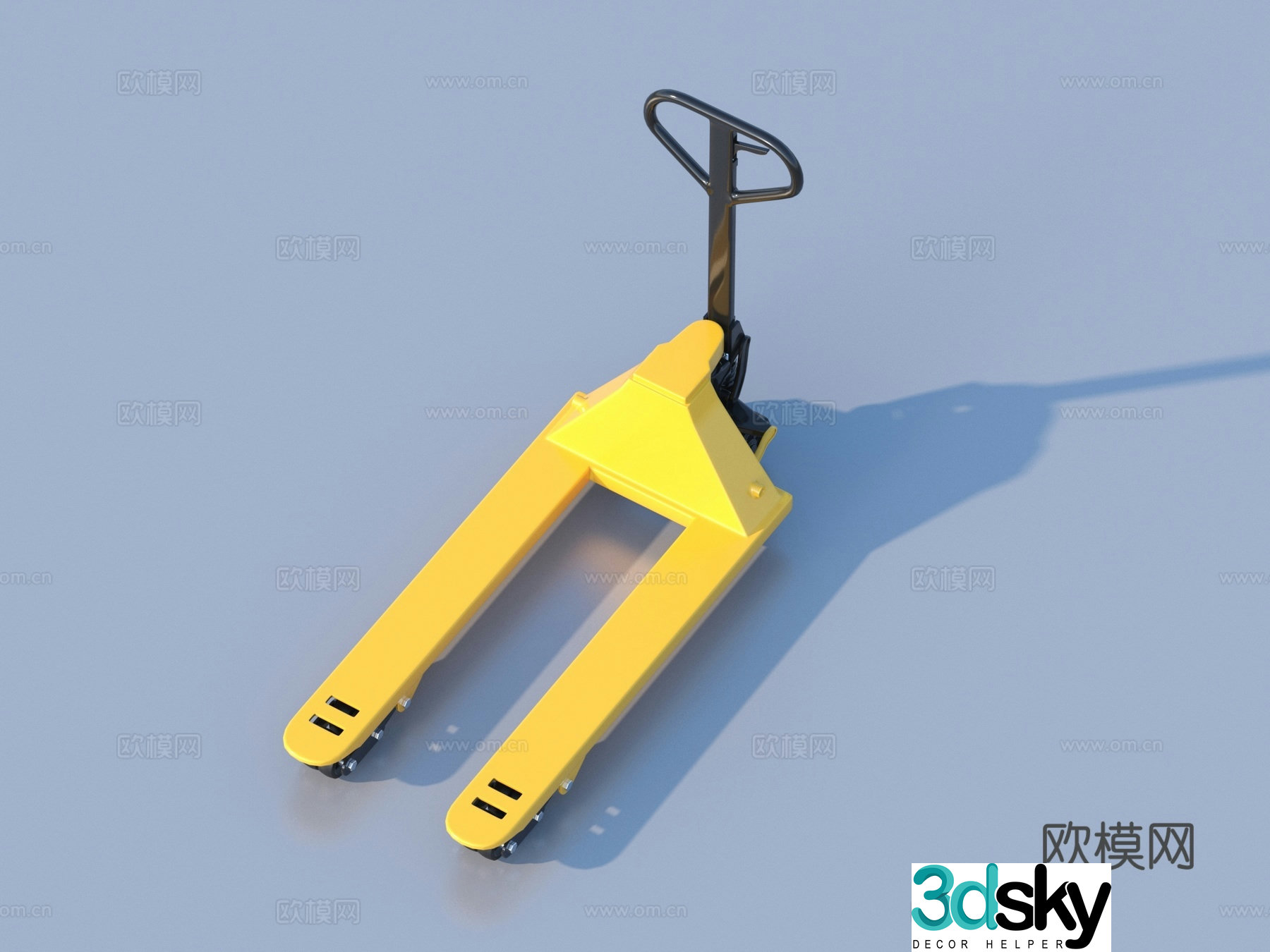 Forklift Pallet Truck Pallet Truck 3D Model