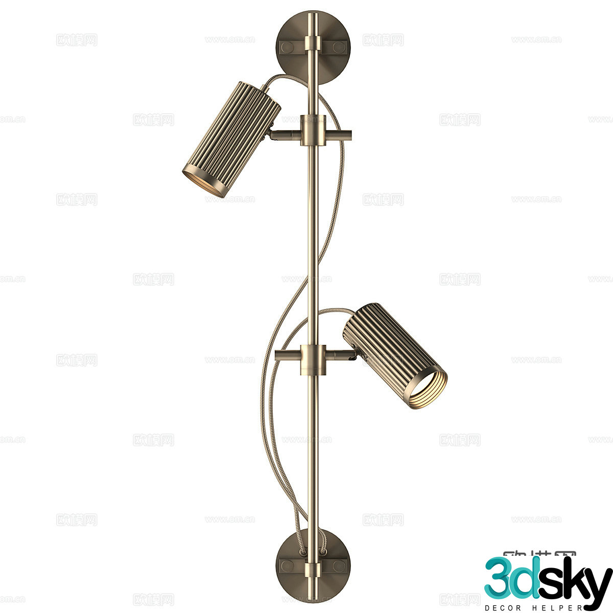 Modern simple wall lamp wall lamp simple wall lamp light luxury wall lamp decorative wall lamp 3d model