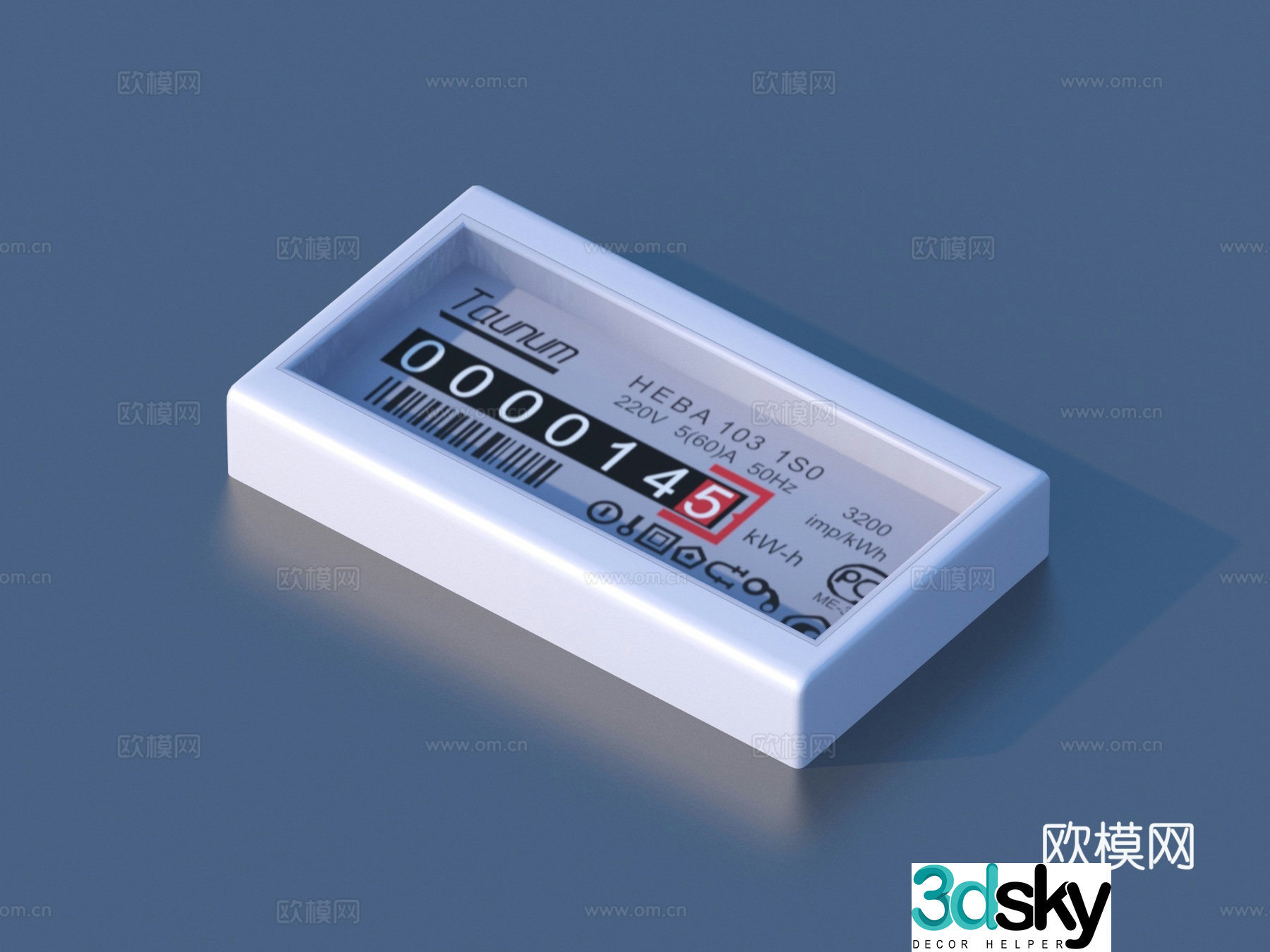 Counter Counter Appliance 3D Model
