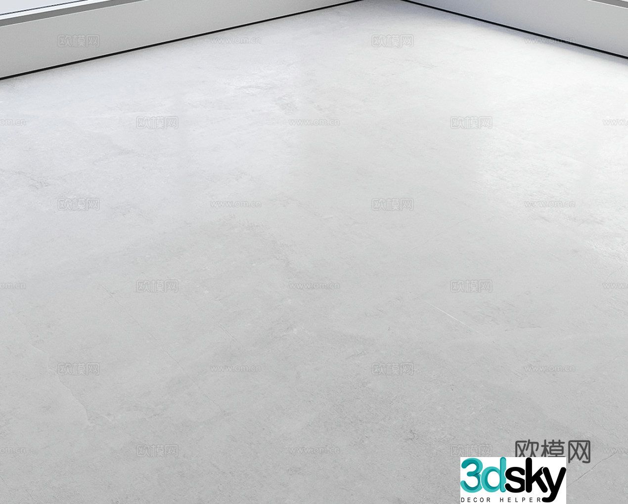 Self-leveling floor Concrete floor Micro-cement floor Cement paint Floor paint 3d model