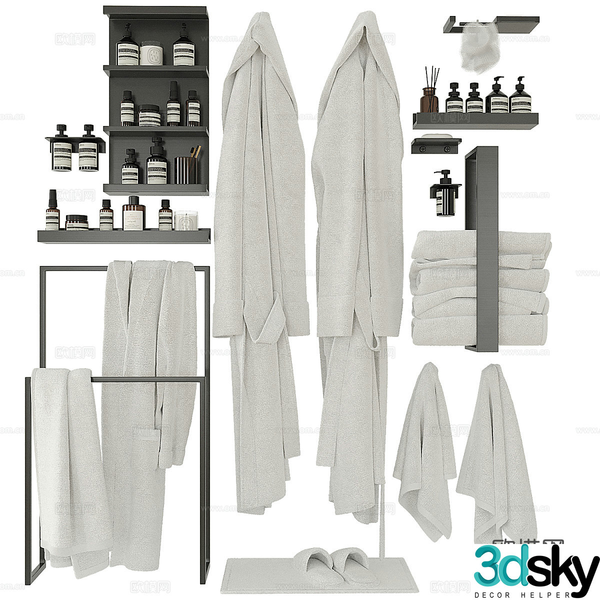 Towel 3d model