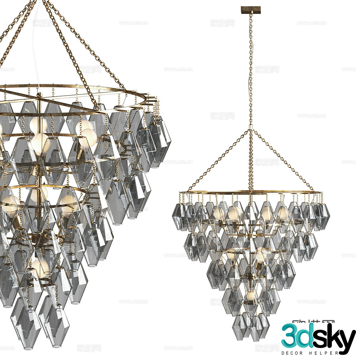 Chandelier 3d model