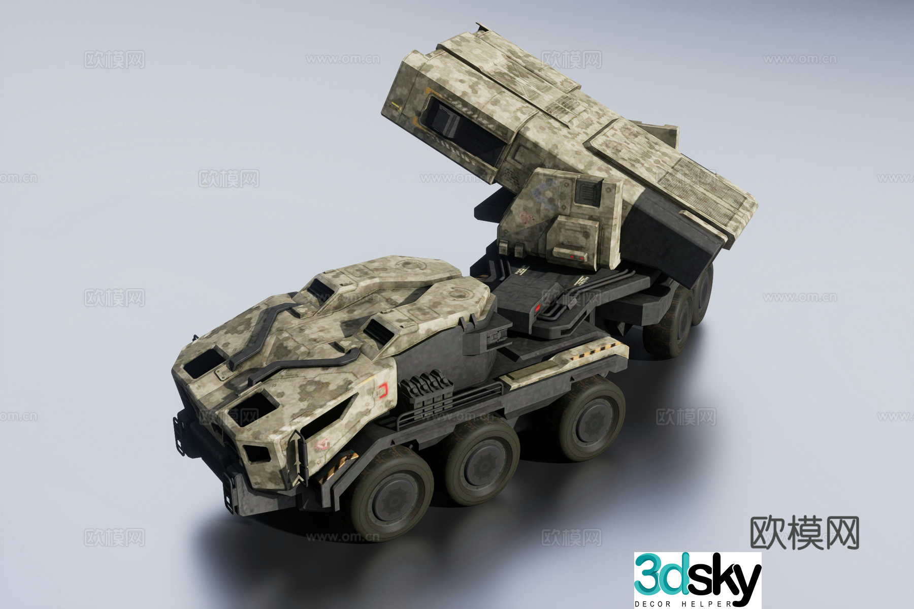 Armored car 3d model