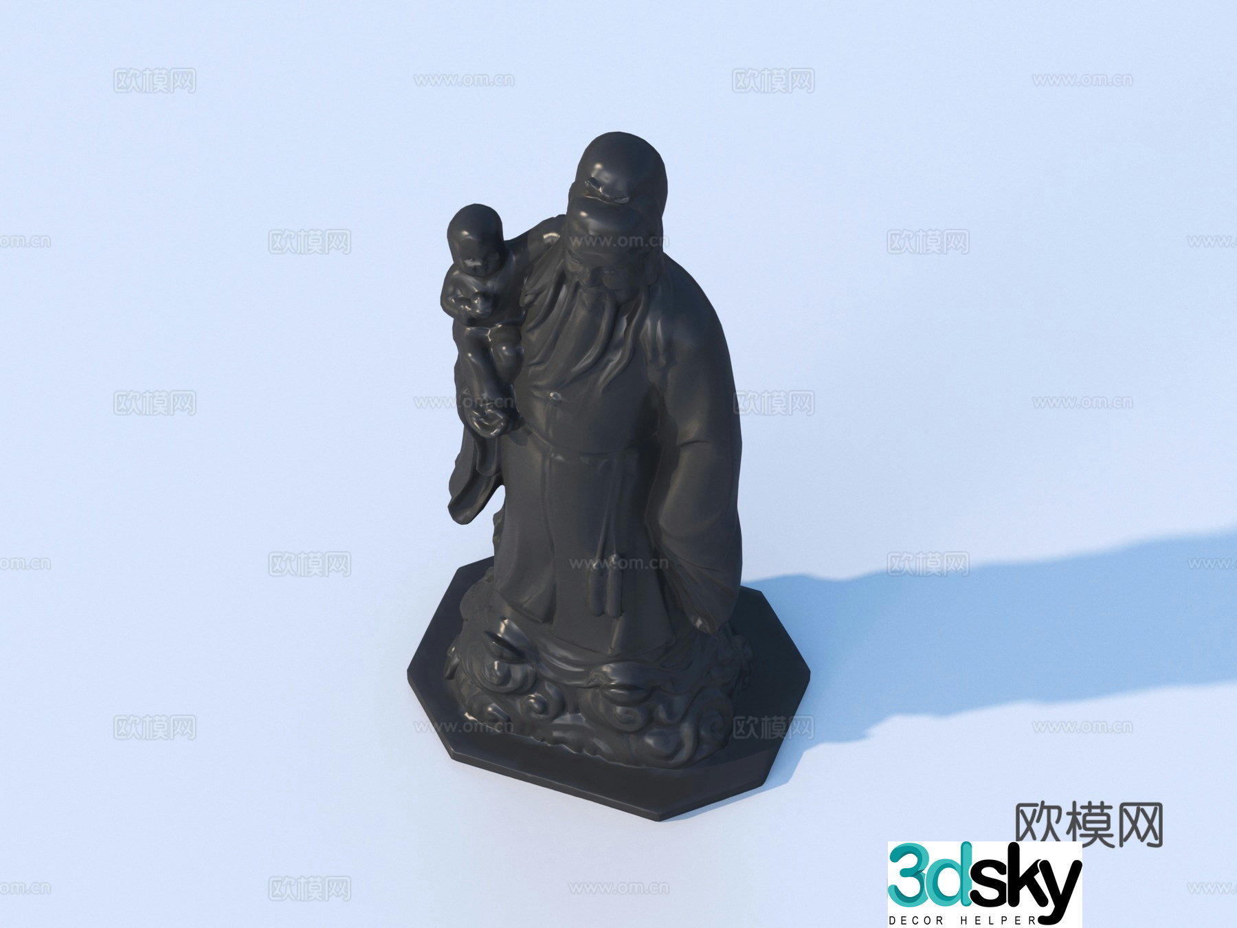 Statue Celebrity Sculpture 3d Model