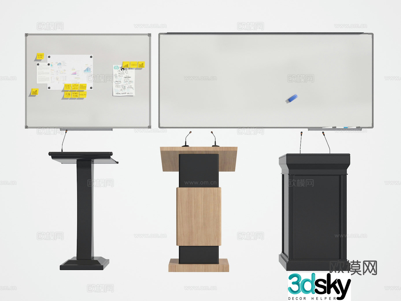 Podium 3D model