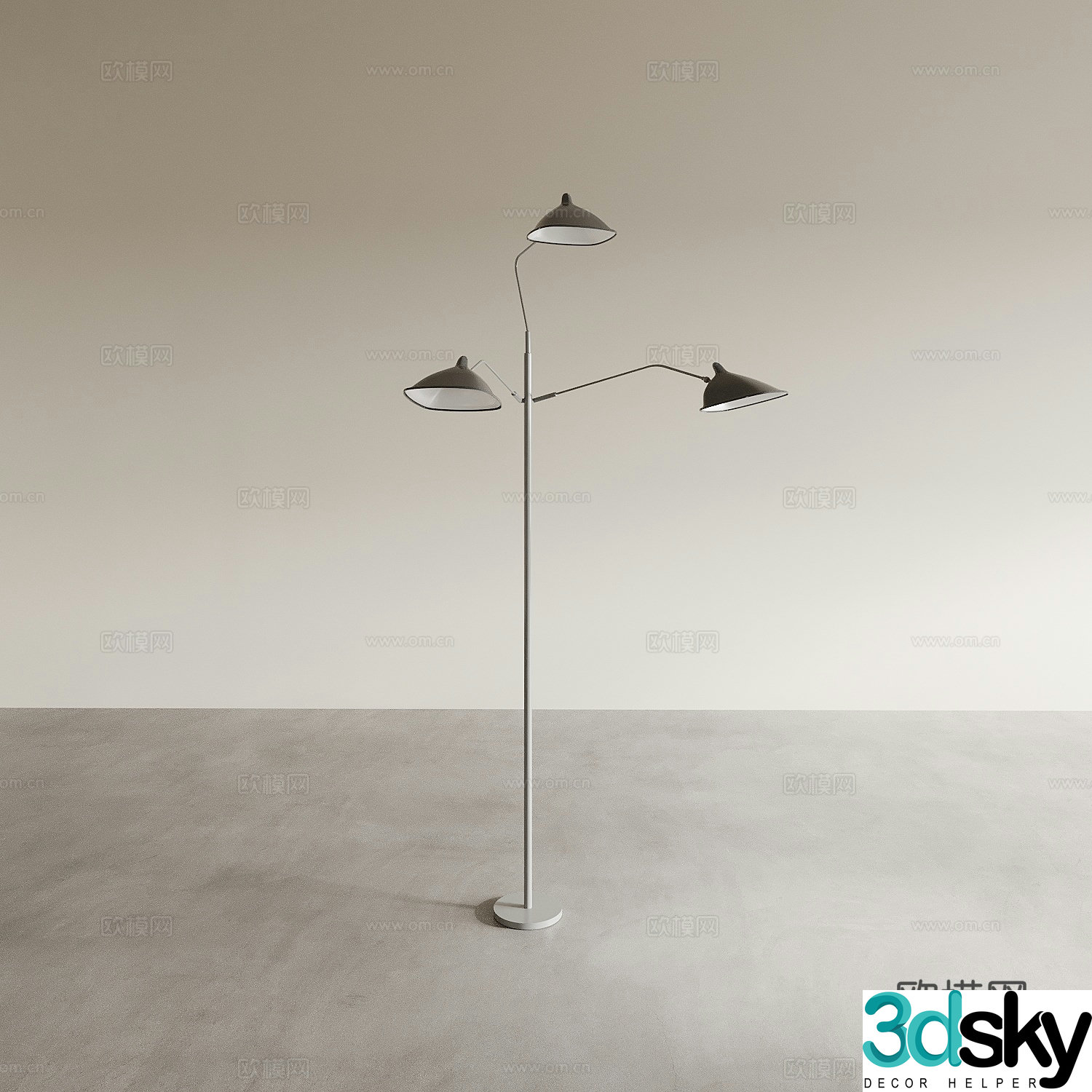 Floor lamp Bedroom lamp Decorative lamp Night lamp Ambient lamp Fishing lamp 3d model
